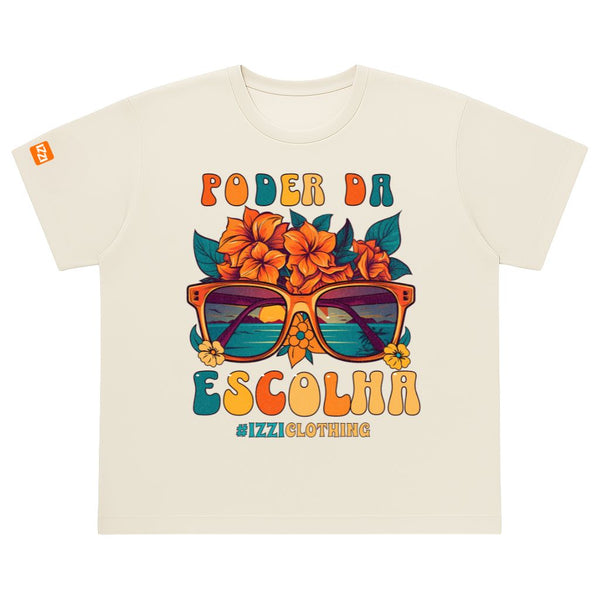 Camiseta Feminina Plus Size Premium Off-White Break Summer