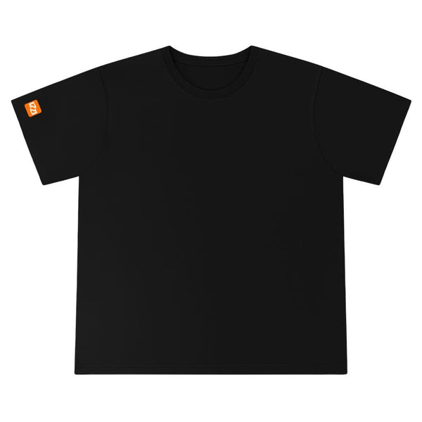 Camiseta Feminina Plus Size Premium Preta Lisa